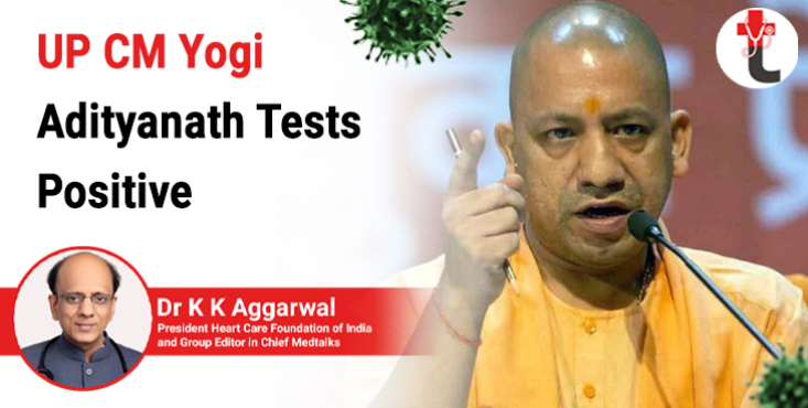 UP CM Yogi Adityanath tests positive